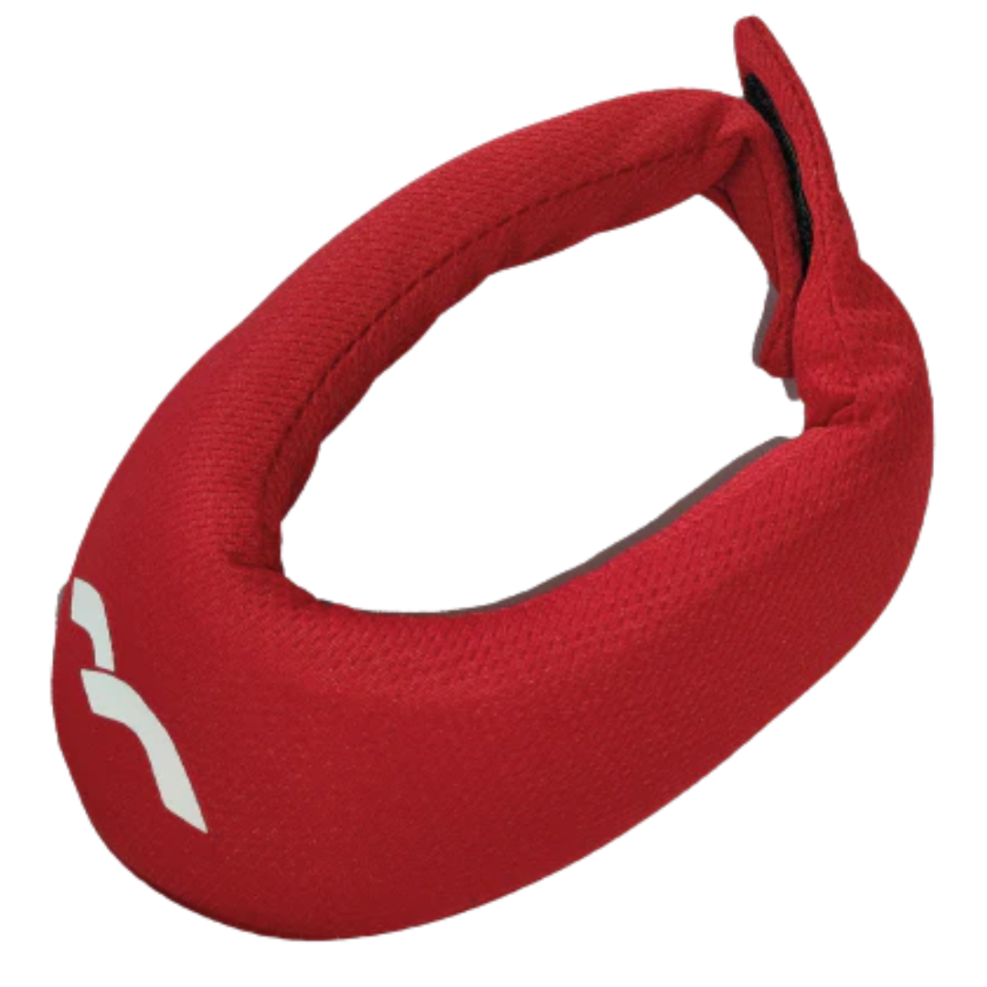 Genesis Wrap-Around Throat Guard Red