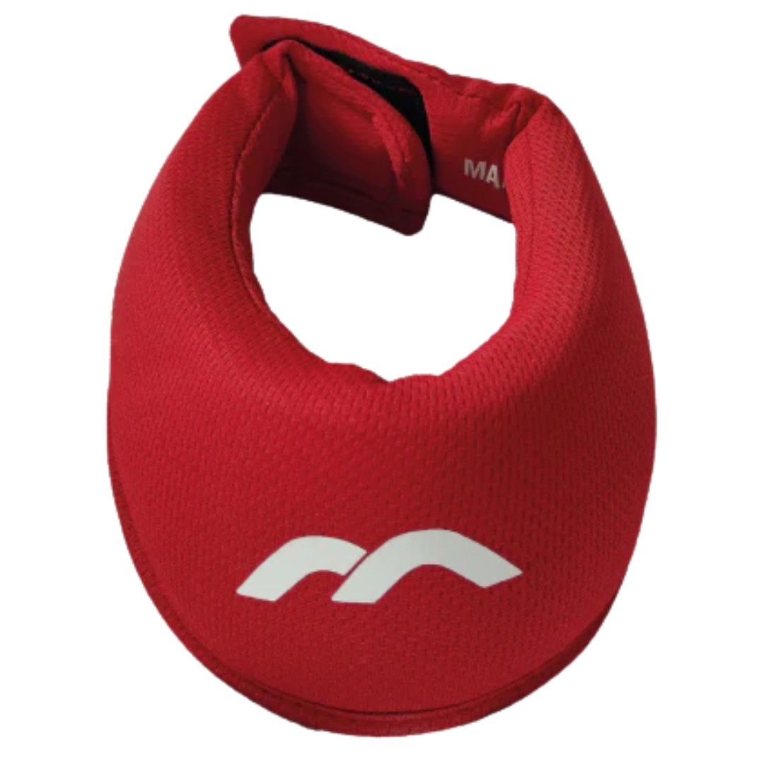 Genesis Wrap-Around Throat Guard Red