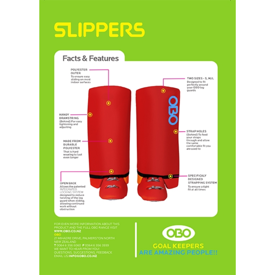 Slippers - Legguard Cover Red